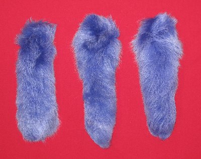 Picture of this lot Tanned Tails, Raccoon, Coyote, Fox Tails