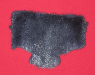 Picture of this lot Tanned Legholes Split Beaver Hides, Furs, Pelts, Skins