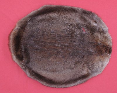 Picture of this lot Tanned Round Beaver Hides, Furs, Pelts, Skins