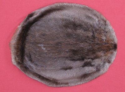Picture of this lot Tanned Round Beaver Hides, Furs, Pelts, Skins