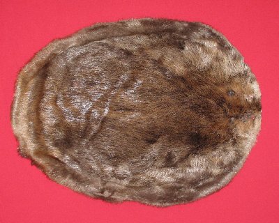 Picture of this lot Tanned Round Beaver Hides, Furs, Pelts, Skins