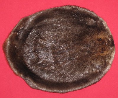 Picture of this lot Tanned Round Beaver Hides, Furs, Pelts, Skins