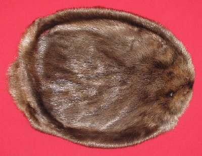 Picture of this lot Tanned Round Beaver Hides, Furs, Pelts, Skins