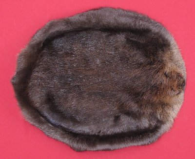Picture of this lot Tanned Round Beaver Hides, Furs, Pelts, Skins