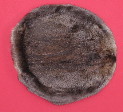 Picture of this lot Tanned Round Beaver Hides, Furs, Pelts, Skins
