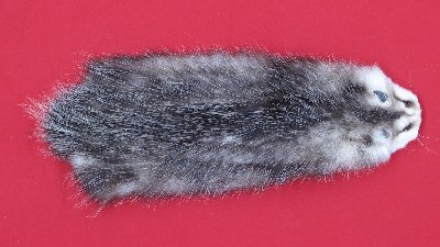 Picture of this lot Tanned Opossum Hides, Furs, Pelts, Skins