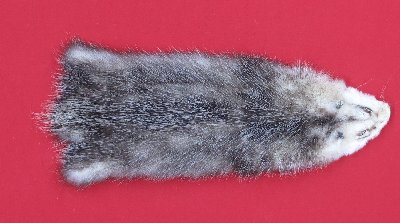 Picture of this lot Tanned Opossum Hides, Furs, Pelts, Skins
