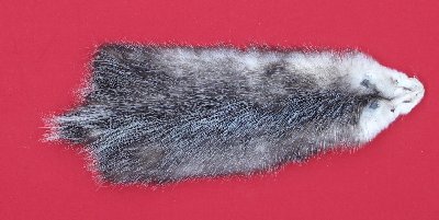Picture of this lot Tanned Opossum Hides, Furs, Pelts, Skins