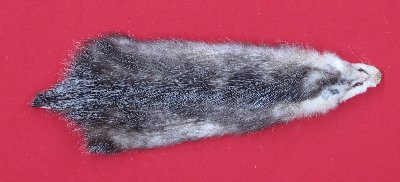 Picture of this lot Tanned Opossum Hides, Furs, Pelts, Skins