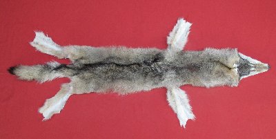 Picture of this lot Tanned Wolf Hides, Pelts, Skins