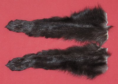 Picture of this lot Tanned Wolf Heads, Feet, Tails, Pieces
